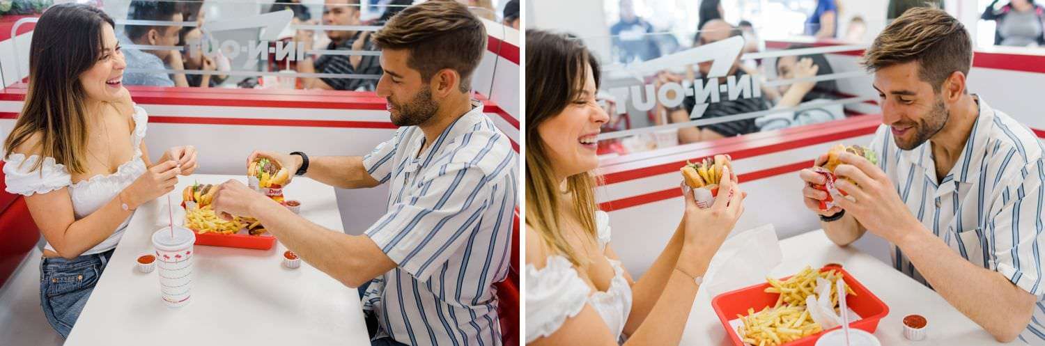 in-n-out engagement photos